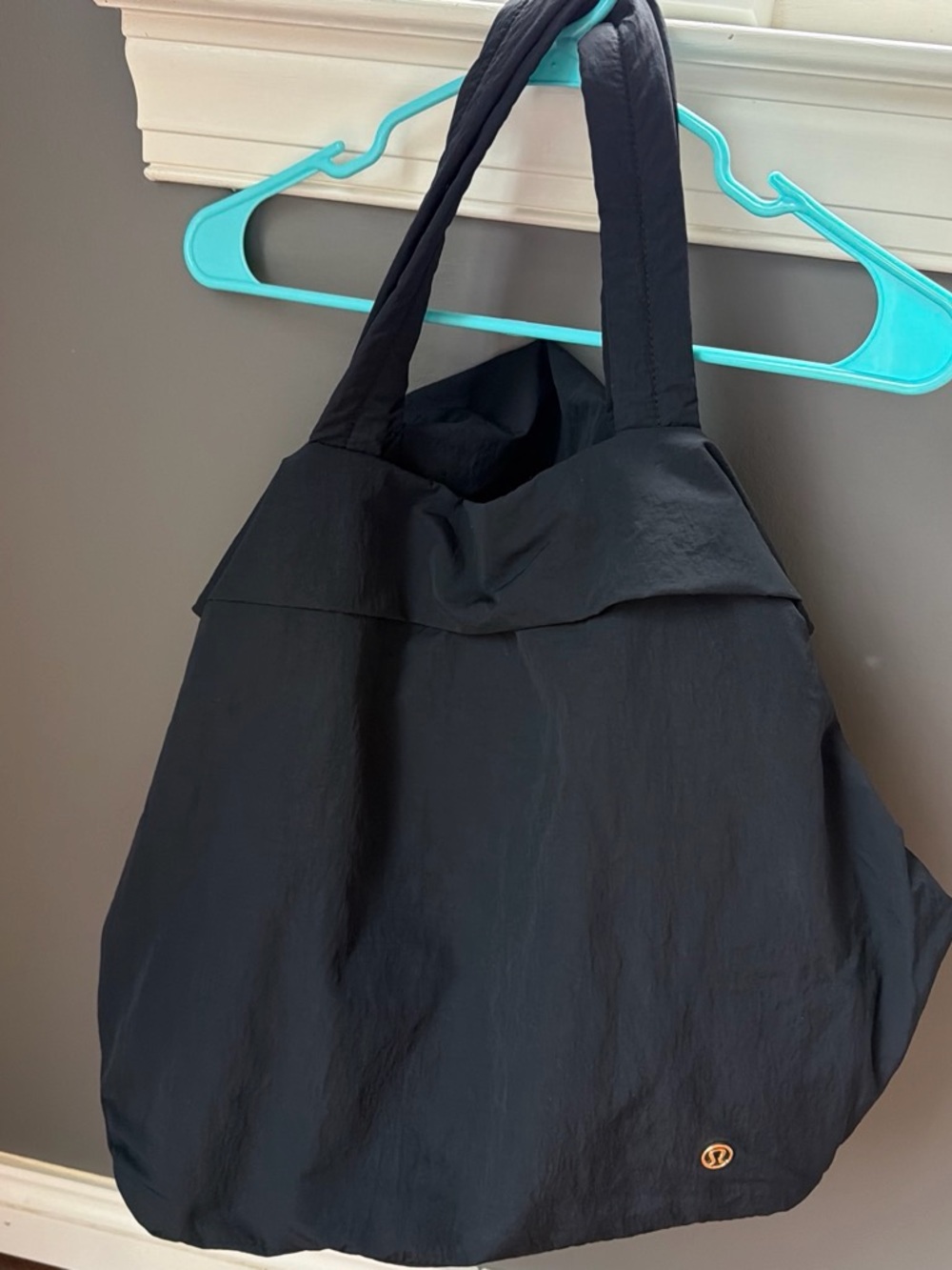 lululemon athletica Black Tote with Subtle Logo